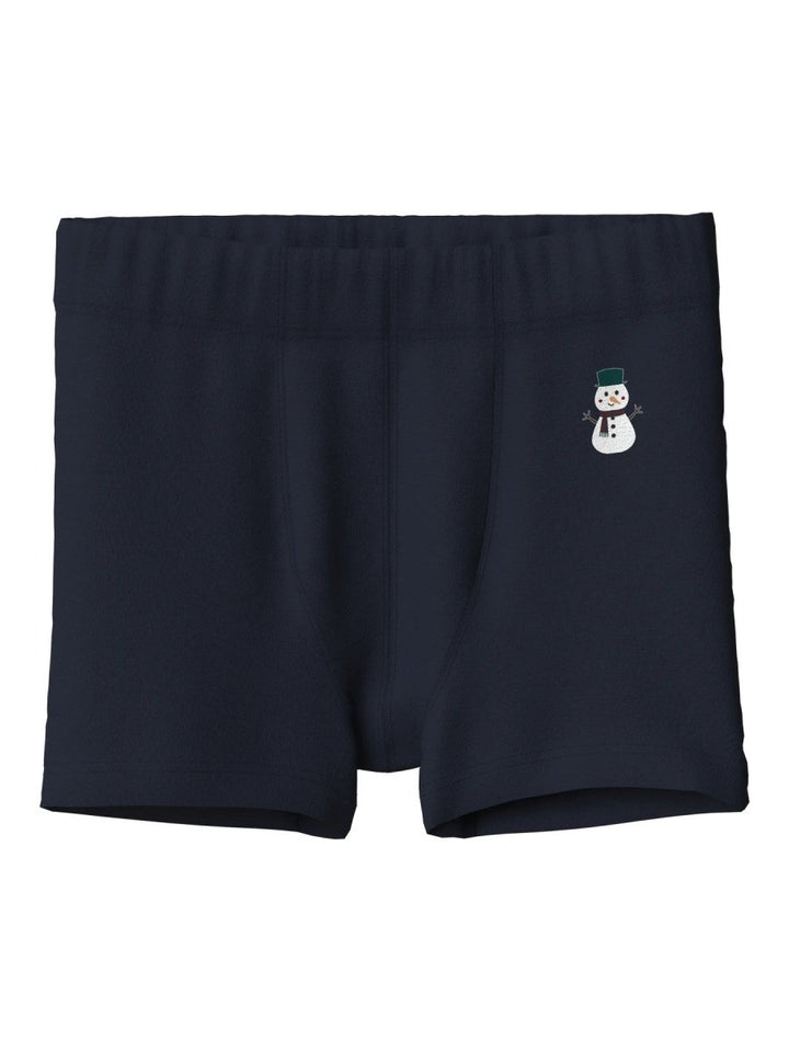 name it mini VISMAS 3pk Boxer - Navy Blazer / Botanical Garden | Torgunns Barneklær AS