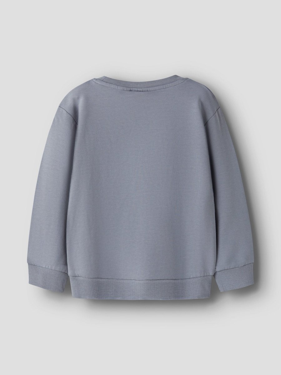 name it mini VUGO LS SWEAT - Tradewinds | Excavator | Torgunns Barneklær AS