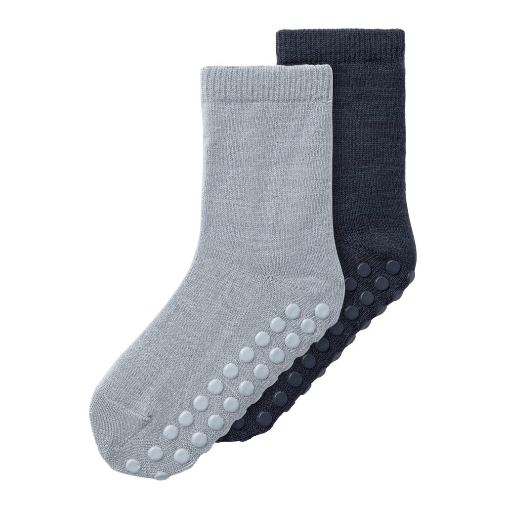 name it mini WAK WO/BL 2P SOCK W/NON SKID - Tradewinds 2P TADEWINDS + OMBRE | Torgunns Barneklær AS