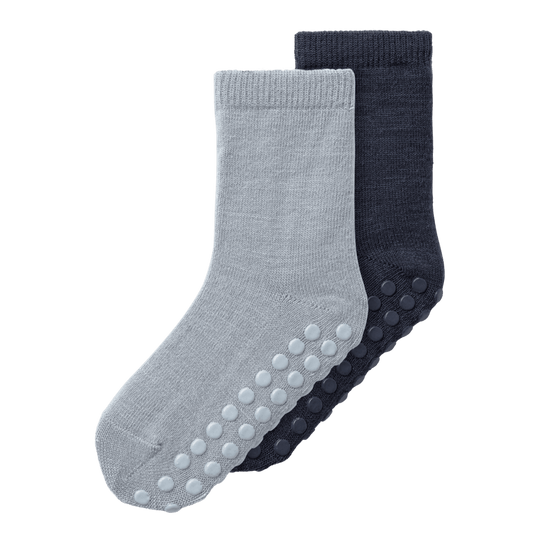 name it mini WAK WO/BL 2P SOCK W/NON SKID - Tradewinds 2P TADEWINDS + OMBRE | Torgunns Barneklær AS