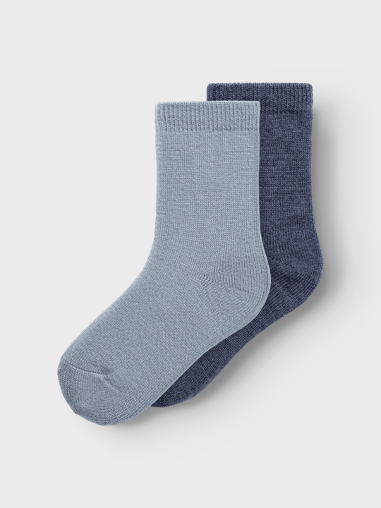 name it mini WAKTA WO/VI 2P SOCK - Tradewinds 2P TRADEWINDS + OMBRE | Torgunns Barneklær AS