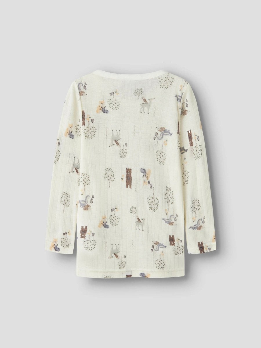 name it mini WANG Ulltrøye - Snow White | Forest Animals | Torgunns Barneklær AS