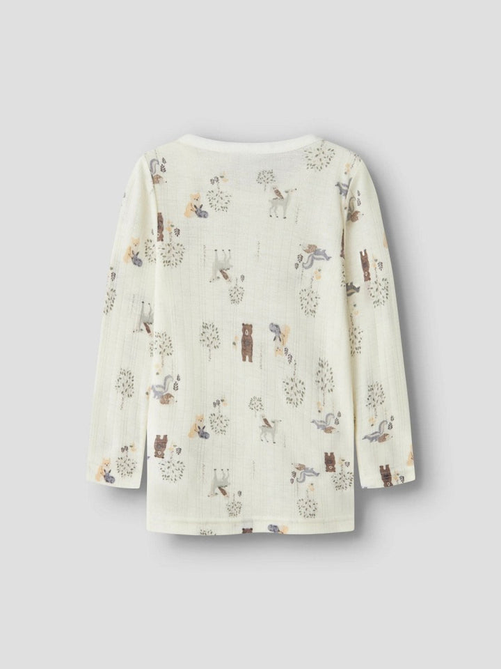 name it mini WANG Ulltrøye - Snow White | Forest Animals | Torgunns Barneklær AS