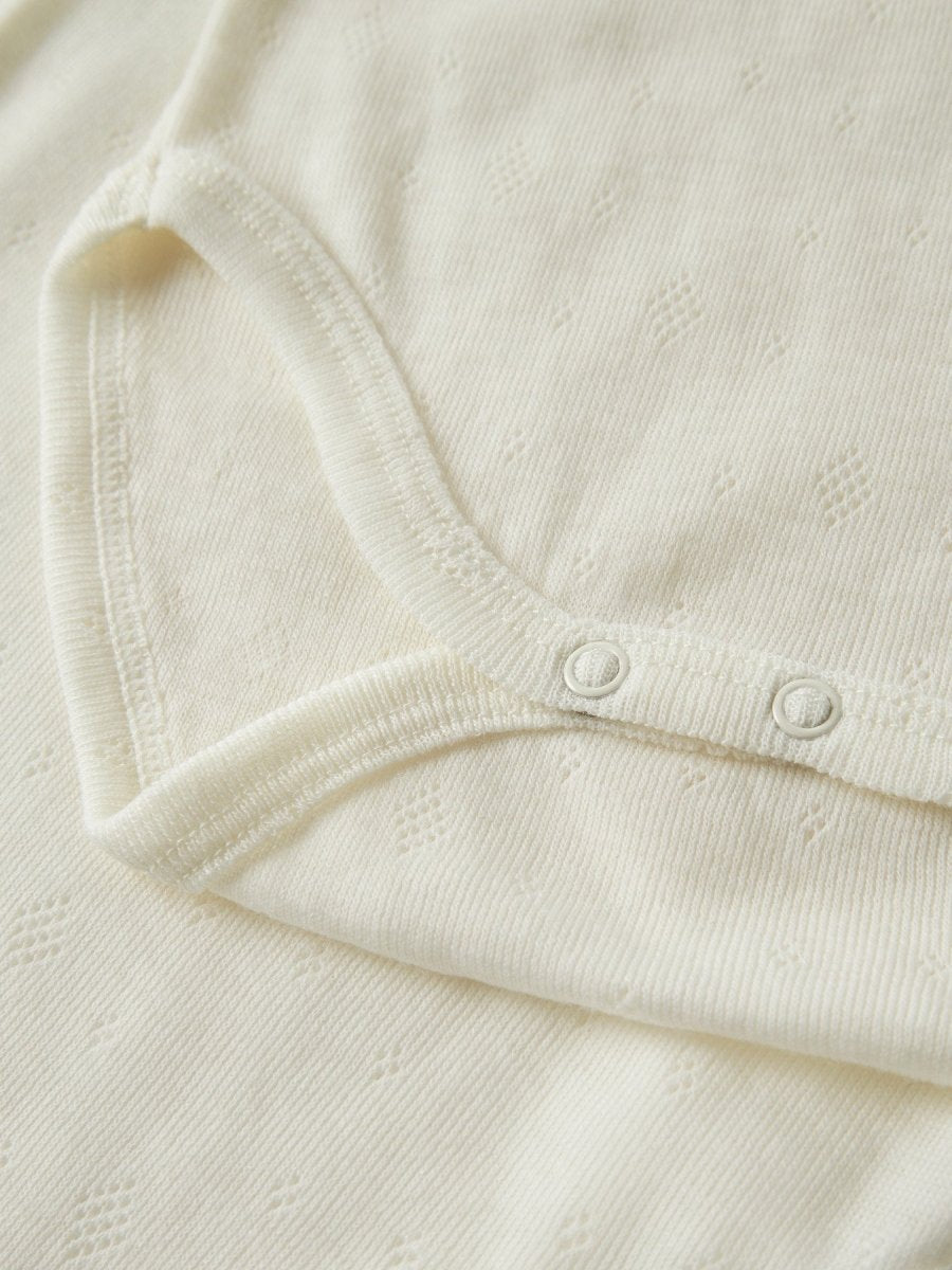 name it mini WANG WOOL NEEDLE TANK BODY - Snow White | Torgunns Barneklær AS