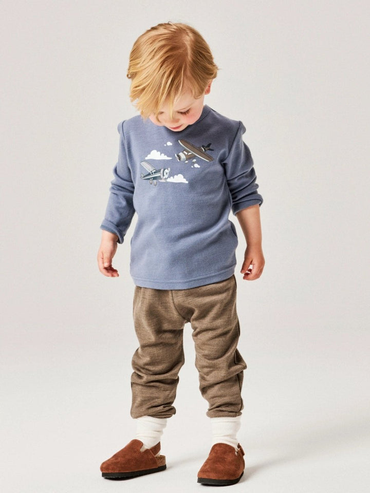 name it mini WESSO Ullbukse – Morel | Torgunns Barneklær AS