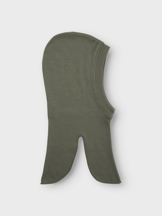 name it mini WILLIT WOOL BALACLAVA - Mulled Basil | Torgunns Barneklær AS