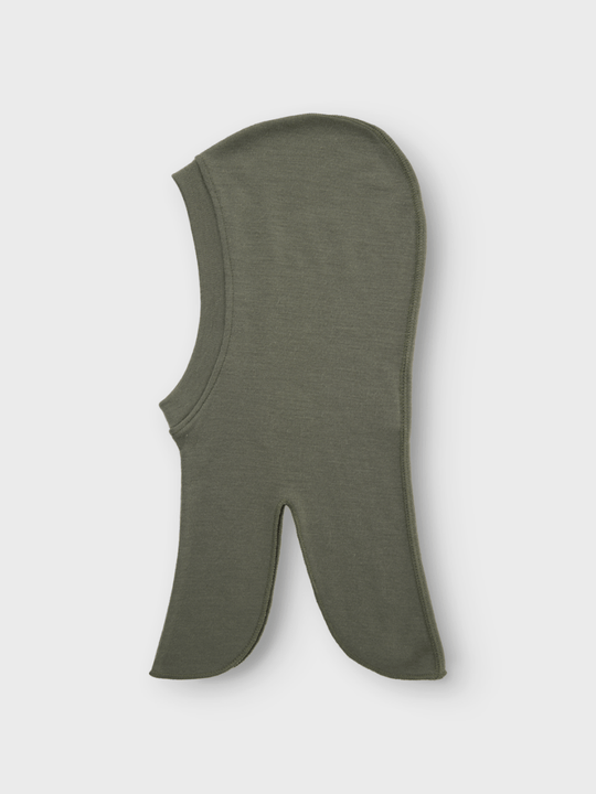 name it mini WILLIT WOOL BALACLAVA - Mulled Basil | Torgunns Barneklær AS