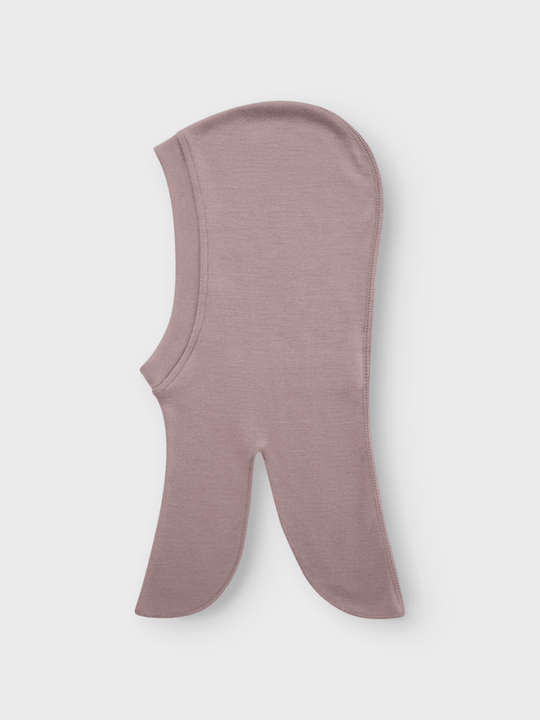 name it mini WILLIT WOOL BALACLAVA - Purple Dove | Torgunns Barneklær AS