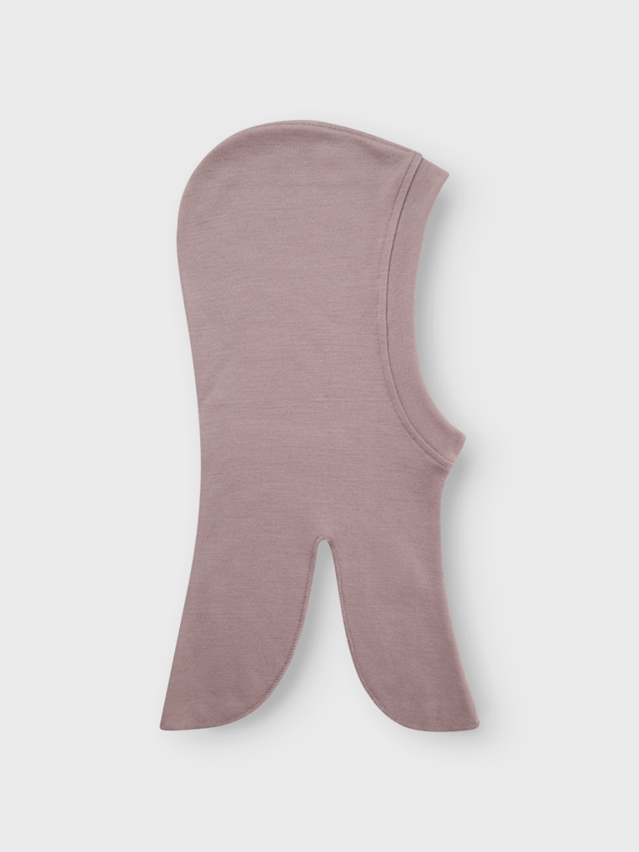 name it mini WILLIT WOOL BALACLAVA - Purple Dove | Torgunns Barneklær AS
