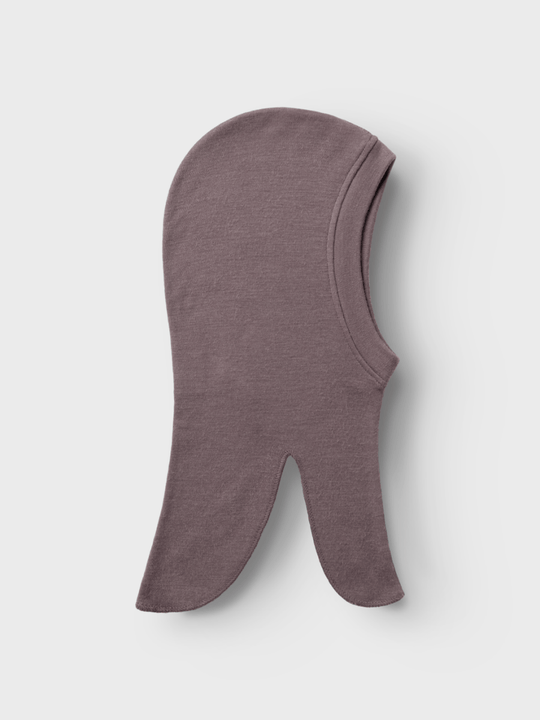 name it mini WILLIT WOOL BALACLAVA - Sparrow | Torgunns Barneklær AS