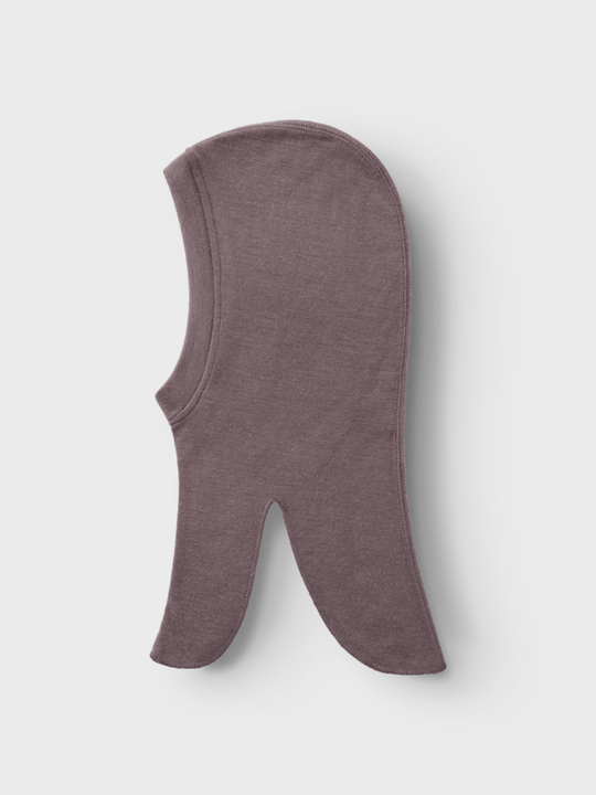 name it mini WILLIT WOOL BALACLAVA - Sparrow | Torgunns Barneklær AS