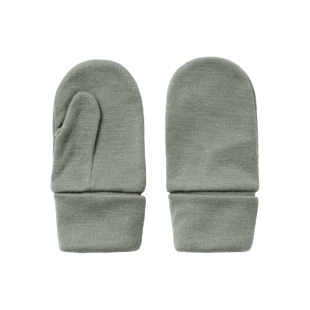 name it mini WILLIT WOOL MITTENS W/THUMB - Mulled Basil | Torgunns Barneklær AS