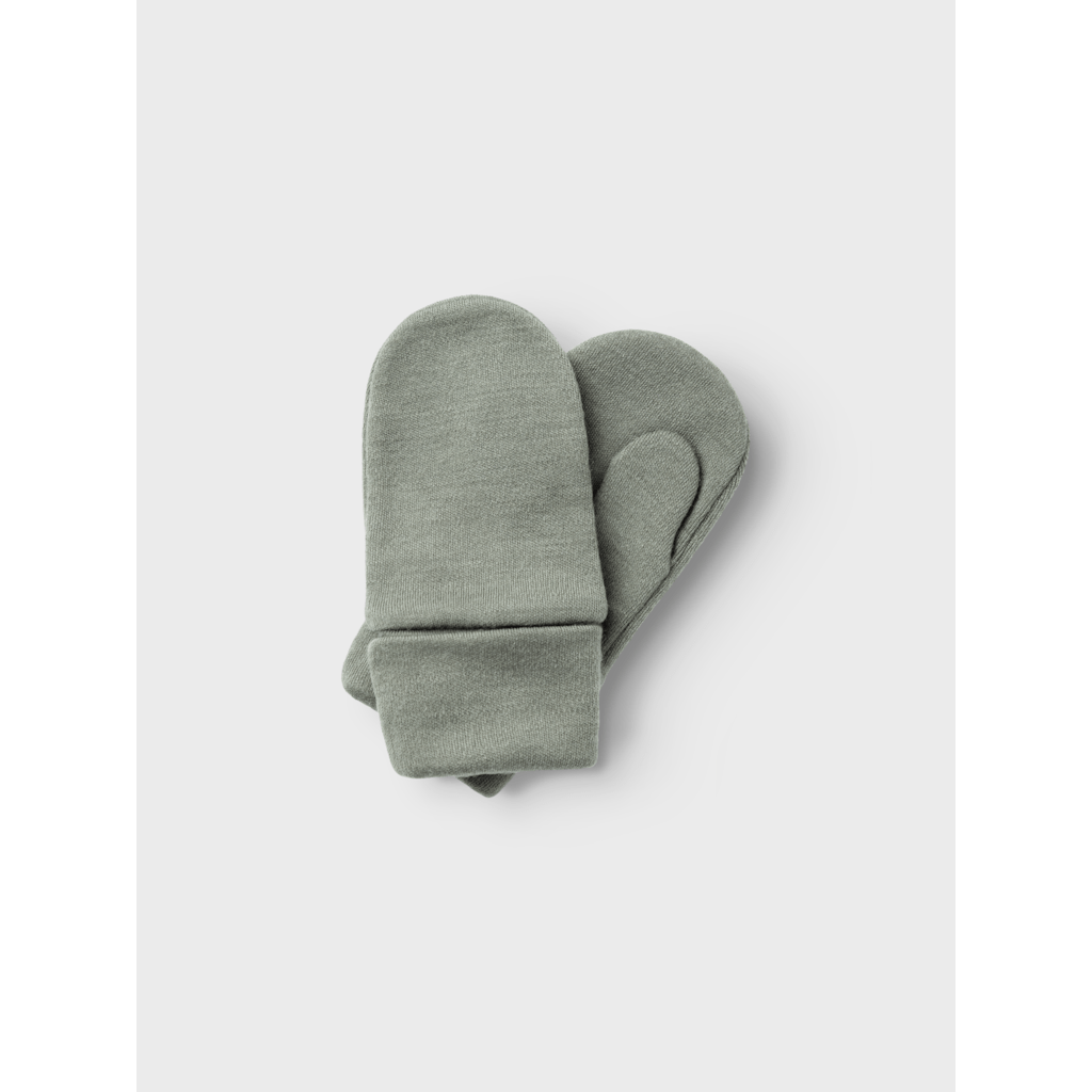 name it mini WILLIT WOOL MITTENS W/THUMB - Mulled Basil | Torgunns Barneklær AS