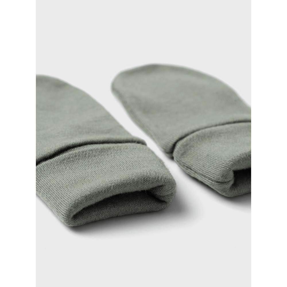 name it mini WILLIT WOOL MITTENS W/THUMB - Mulled Basil | Torgunns Barneklær AS