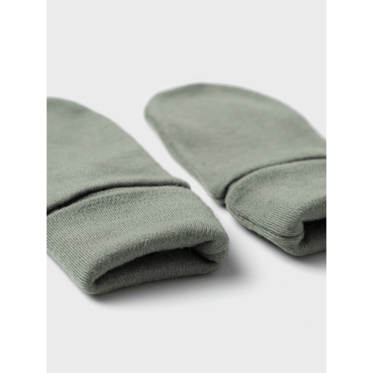 name it mini WILLIT WOOL MITTENS W/THUMB - Mulled Basil | Torgunns Barneklær AS