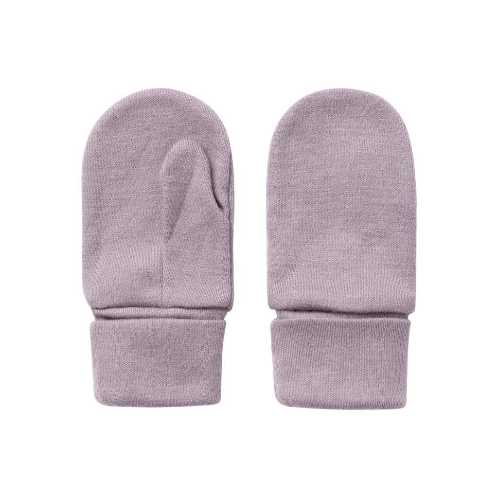 name it mini WILLIT WOOL MITTENS W/THUMB - Purple Dove | Torgunns Barneklær AS