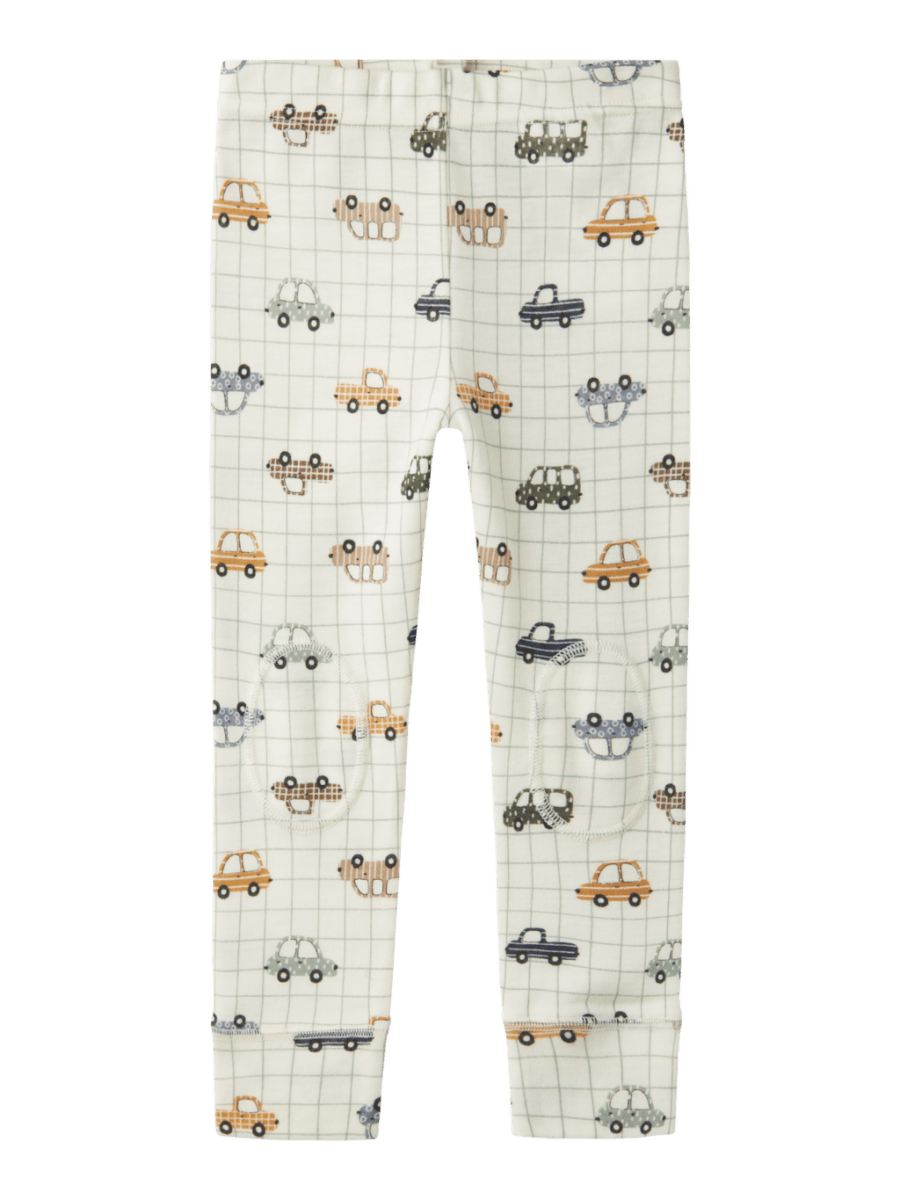 name it mini WILLOW WOOL LONGJOHN - Snow White AOP | Torgunns Barneklær AS