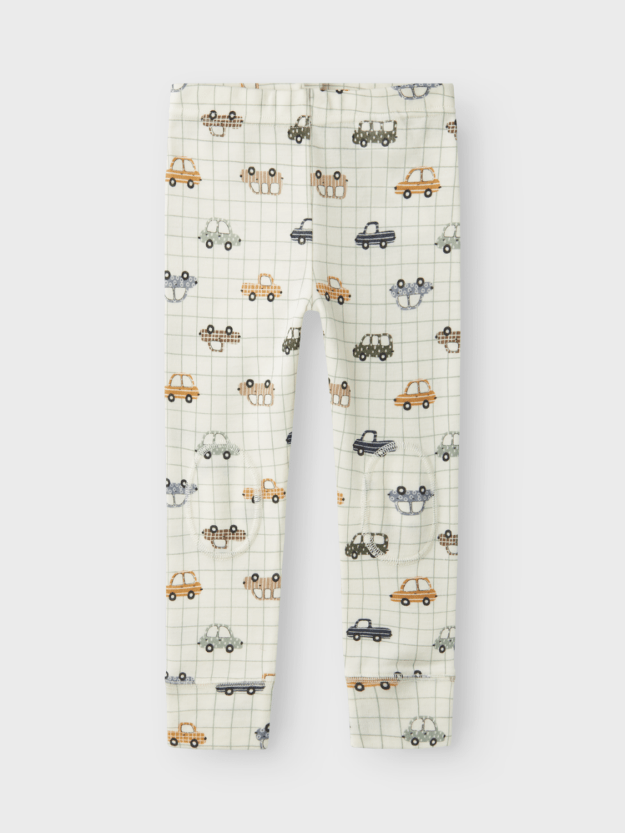 name it mini WILLOW WOOL LONGJOHN - Snow White AOP | Torgunns Barneklær AS