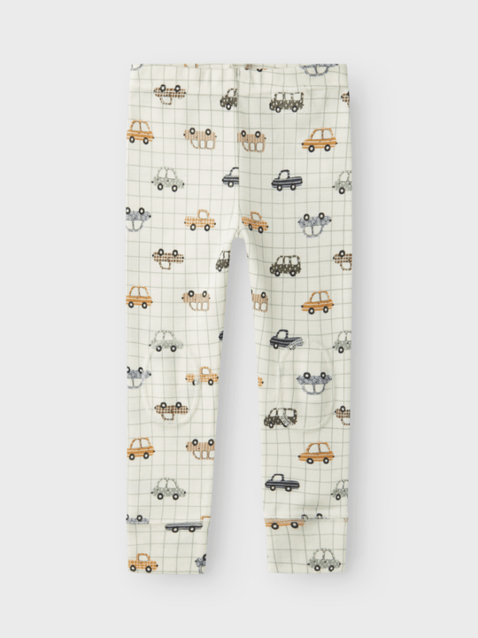 name it mini WILLOW WOOL LONGJOHN - Snow White AOP | Torgunns Barneklær AS