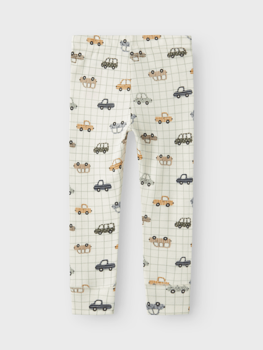 name it mini WILLOW WOOL LONGJOHN - Snow White AOP | Torgunns Barneklær AS