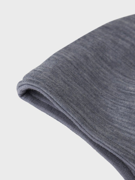 name it mini WOOL WUPPO HAT - Folkstone Gray | Torgunns Barneklær AS