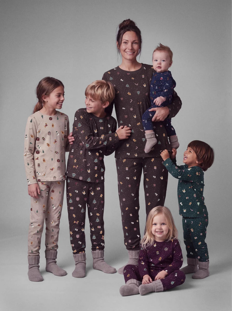 name it mom &amp; dad VISMAS julepysj | XS–XL - Burgundy | Jul | Torgunns Barneklær AS
