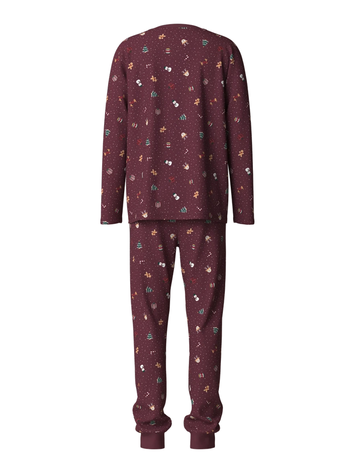 name it mom &amp; dad VISMAS julepysj | XS–XL - Burgundy | Jul | Torgunns Barneklær AS