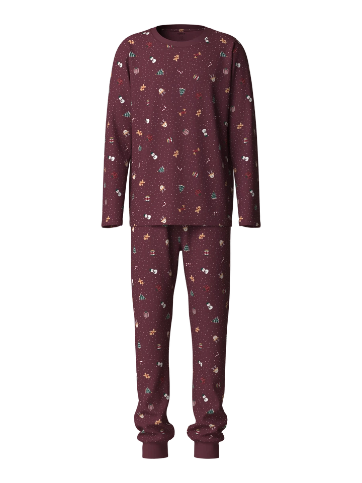 name it mom &amp; dad VISMAS julepysj | XS–XL - Burgundy | Jul | Torgunns Barneklær AS