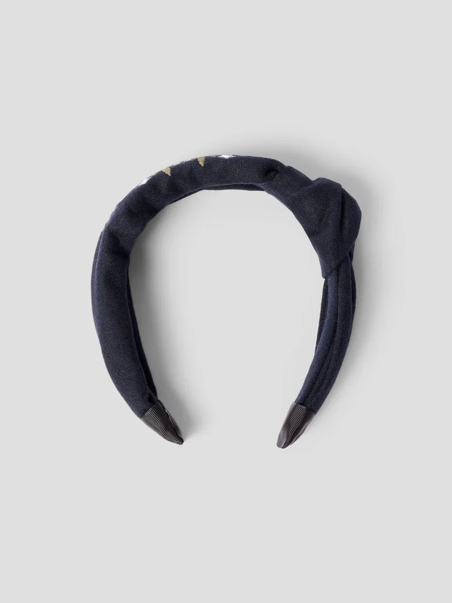 name it TAMMI Hairbrace Festdrakt – Dark Sapphire | Torgunns Barneklær AS