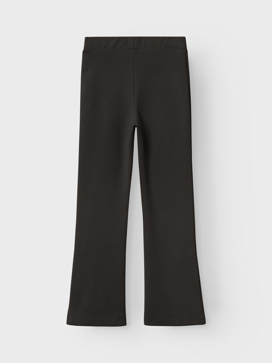 name it mini FRIKKALI BOOTCUT PANT NOOS - Black - Torgunns Barneklær AS
