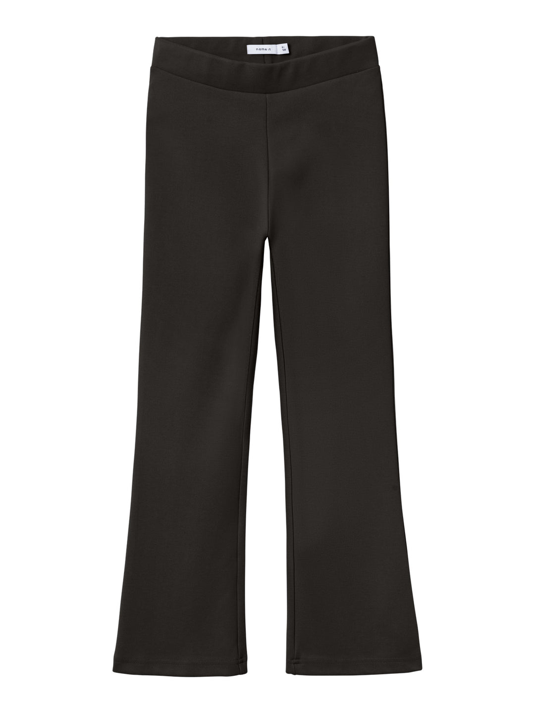 name it mini FRIKKALI BOOTCUT PANT NOOS - Black - Torgunns Barneklær AS