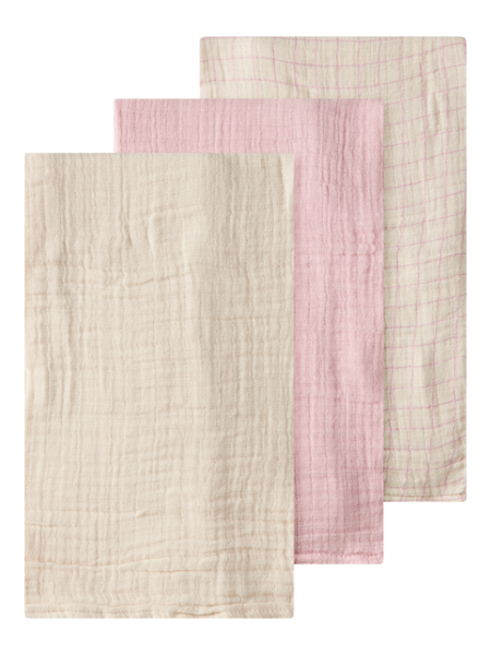 Lil' Atelier Baby FERGIE 3 PK NAPPIES - Peach Whip