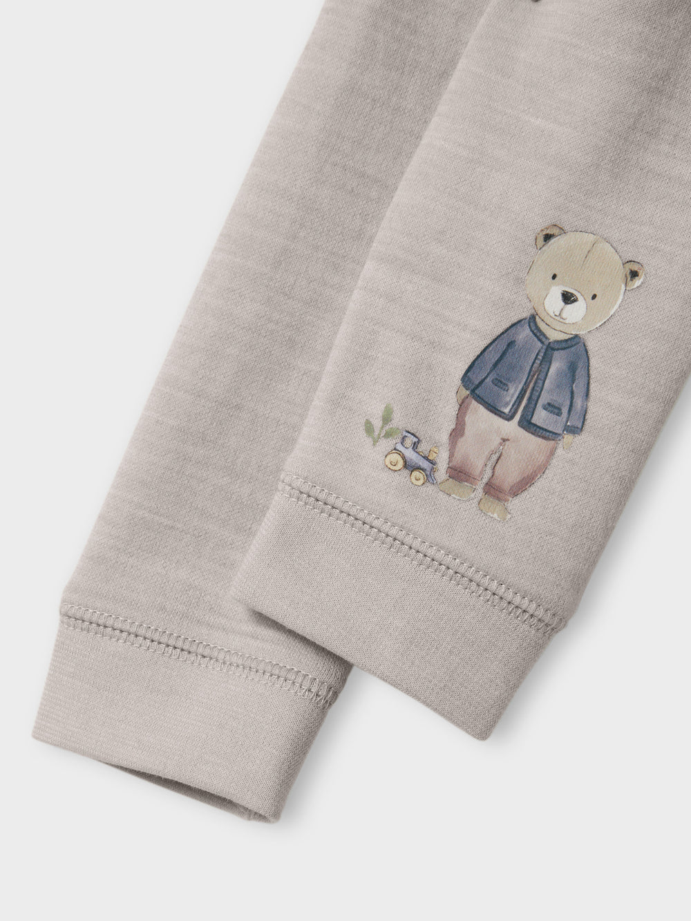 name it baby ULL/BOMULL WUP LEGGING - Nacreous Cloud - Torgunns Barneklær AS