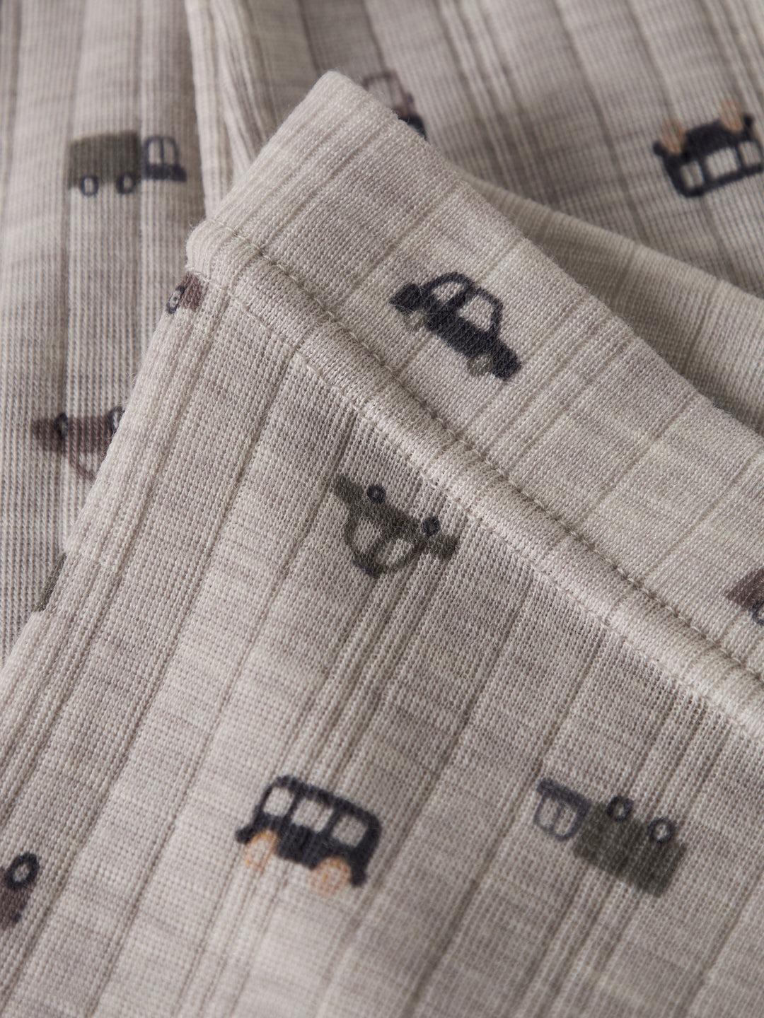 name it mini WANG WOOL NEEDLE LONGJOHN NOOS - Nacreous Cloud | Small cars - Torgunns Barneklær AS