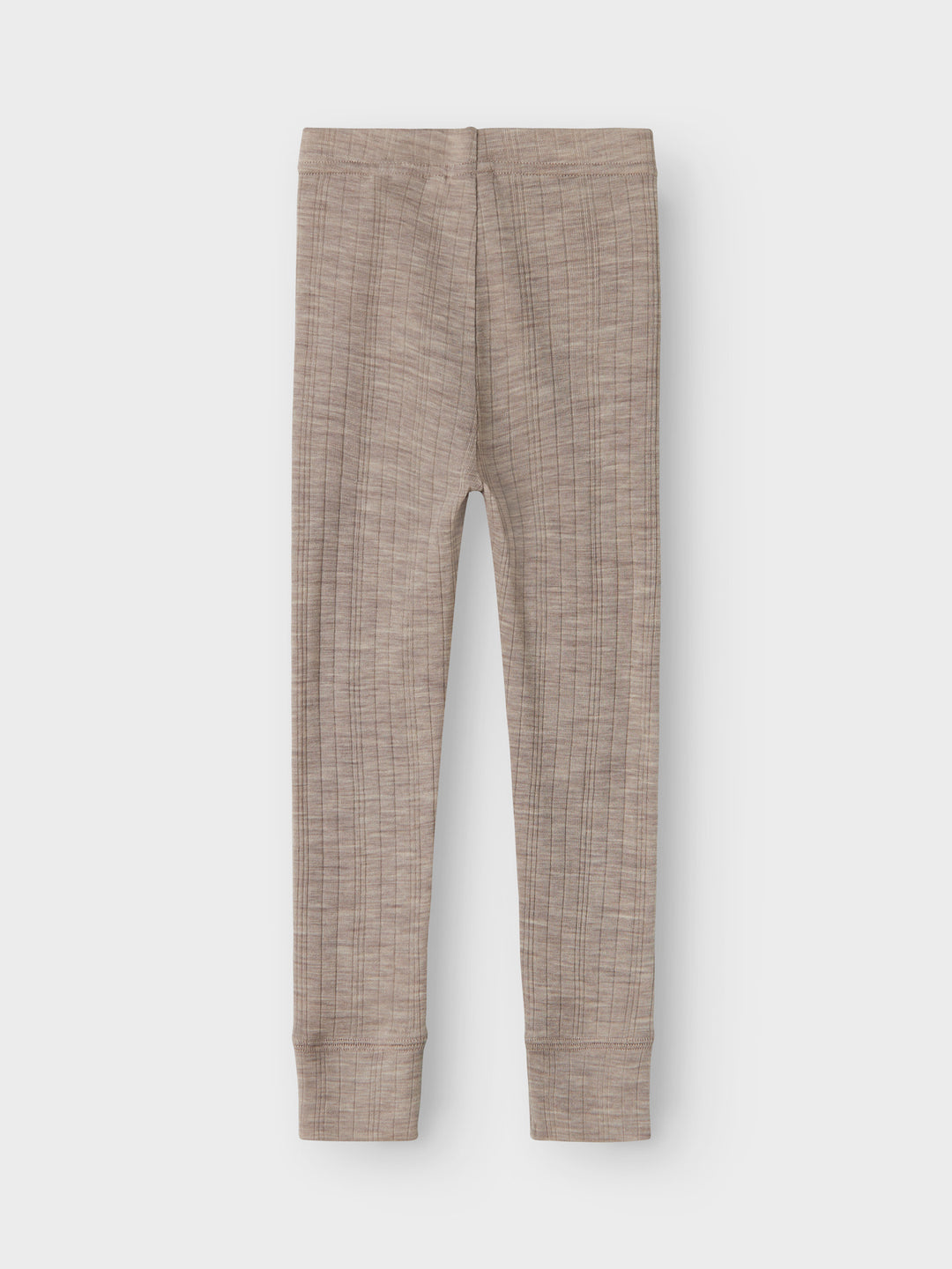 name it mini WANG WOOL NEEDLE LONGJOHN SOLID NOOS - Satellite - Torgunns Barneklær AS