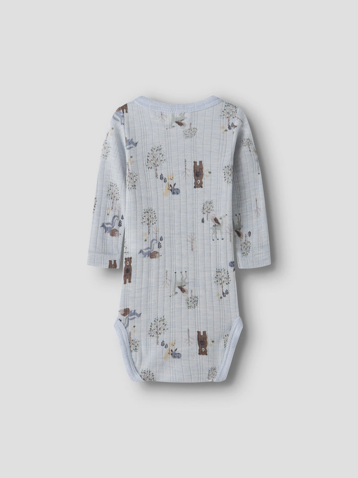 name it baby WANG WOOL Needle ls Body noos - Arctic Ice | Forest Animals