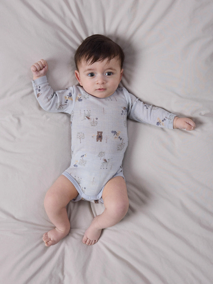 name it baby WANG WOOL Needle ls Body noos - Arctic Ice | Forest Animals