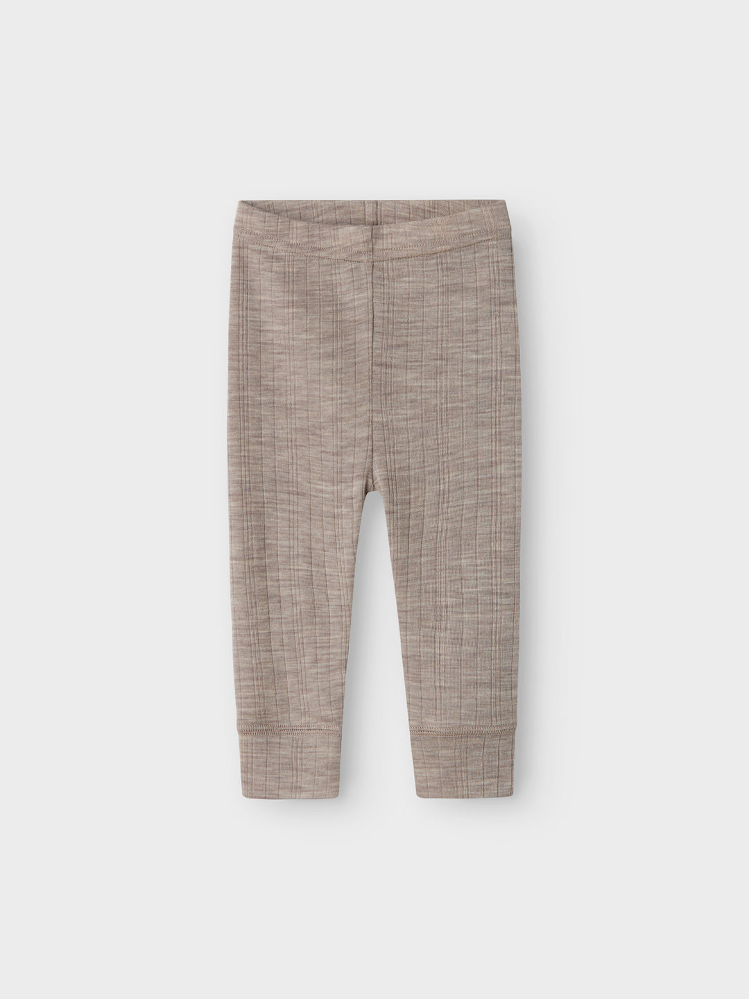 name it baby WANG WOOL NEEDLE LONGJOHN SOLID NOOS - Satellite - Torgunns Barneklær AS
