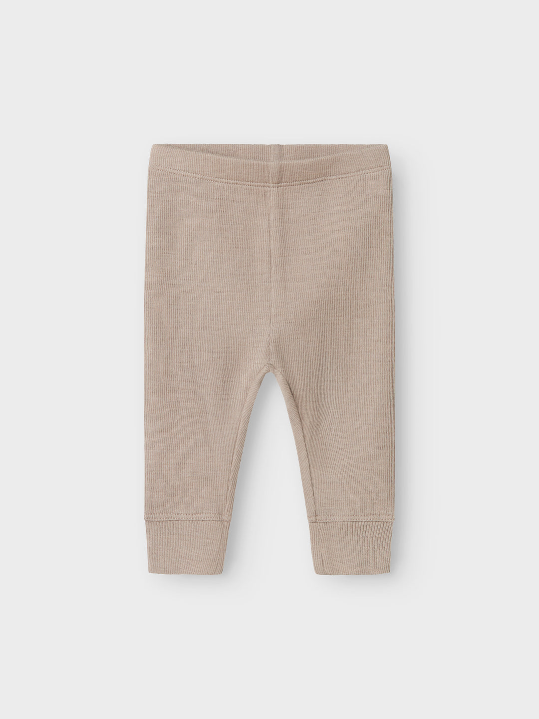 name it baby ULL/SILKE WOSSA RIB LONGJOHN - Satellite - Torgunns Barneklær AS