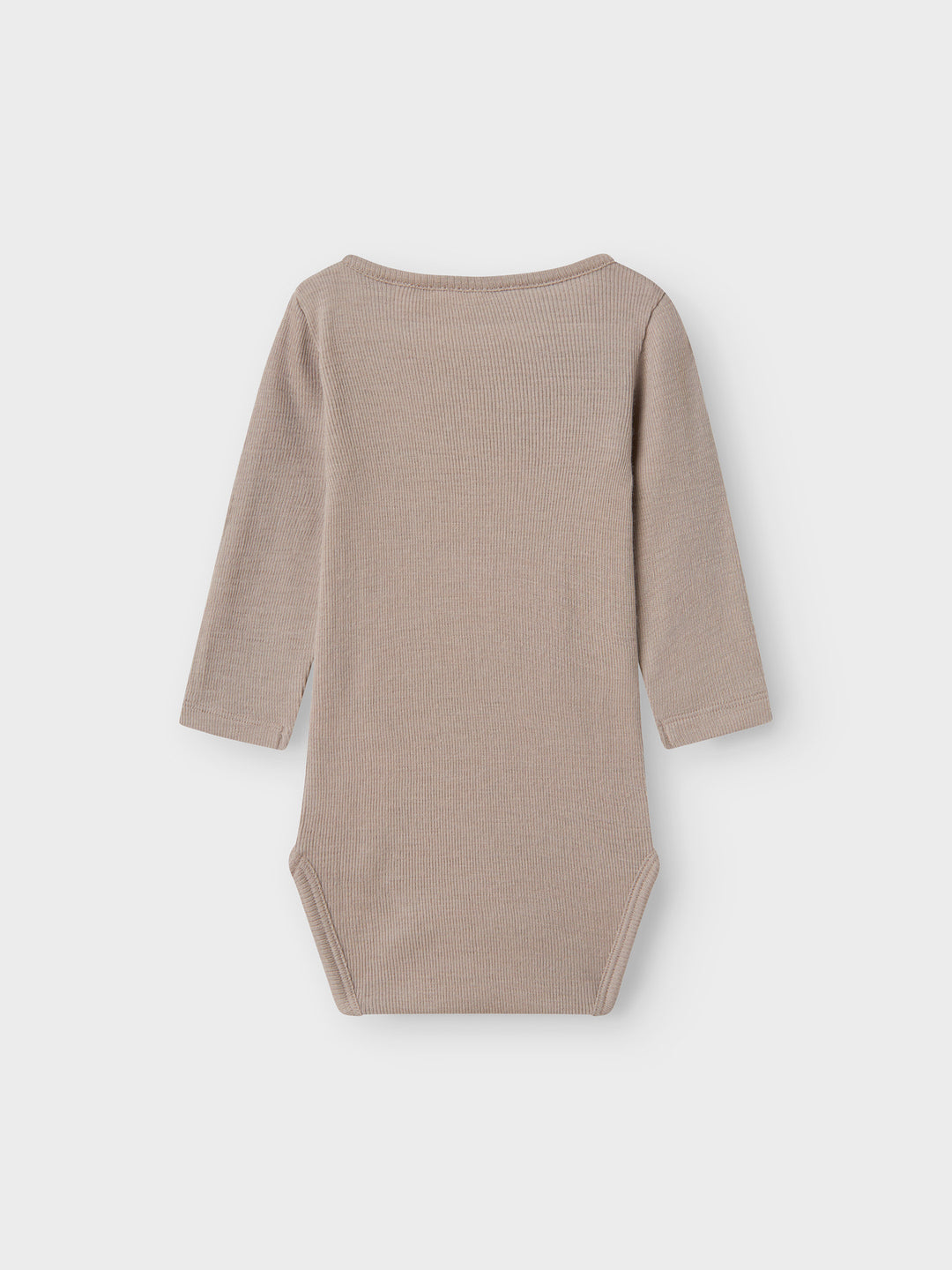 name it baby ULL/SILKE WOSSA RIB LS BODY - Satellite - Torgunns Barneklær AS