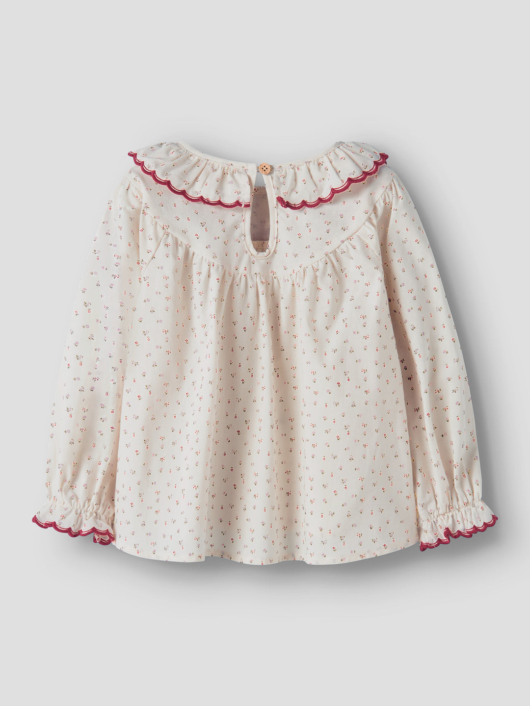 Lil' Atelier Mini RASIA LS LOOSE SHIRT - Turtledove | Red Dahlia