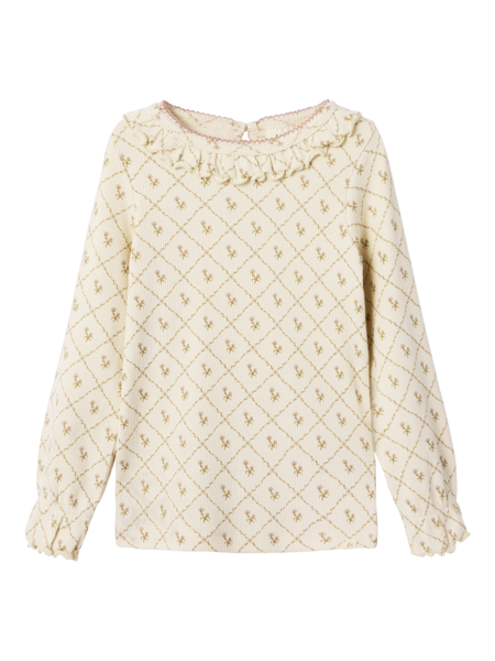 Lil' Atelier Mini GAGO KUG LS SLIM TOP - Turtledove