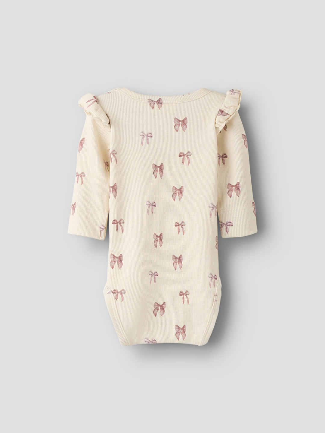 Lil' Atelier Baby GAVO EKO LS SLIM BODY NOOS - Turtledove | Bow