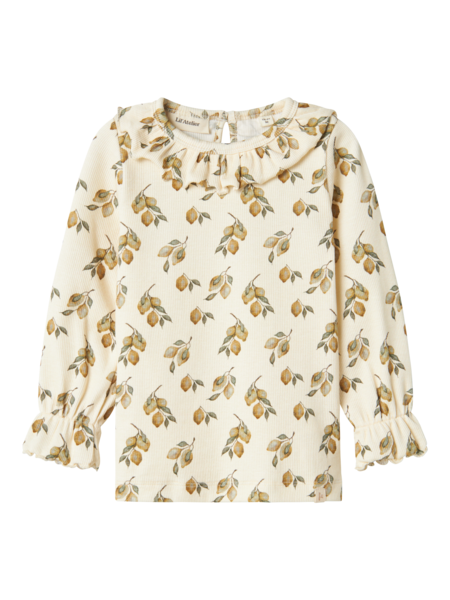 Lil' Atelier Mini GAVO EUG LS SLIM TOP - Turtledove