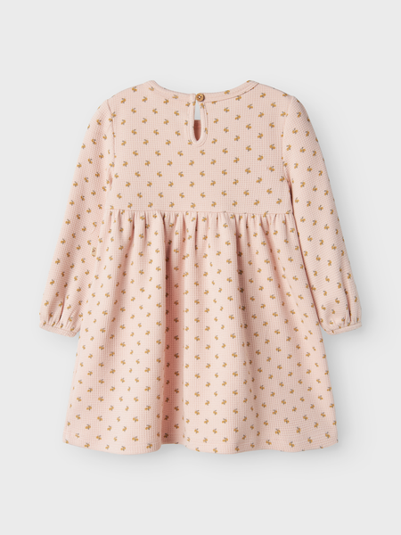 Lil' Atelier Mini DESMA LS DRESS - Peach Whip