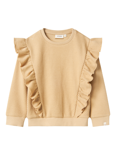 Lil' Atelier Mini DEFNE LS NREG SWEAT - Taos Taupe