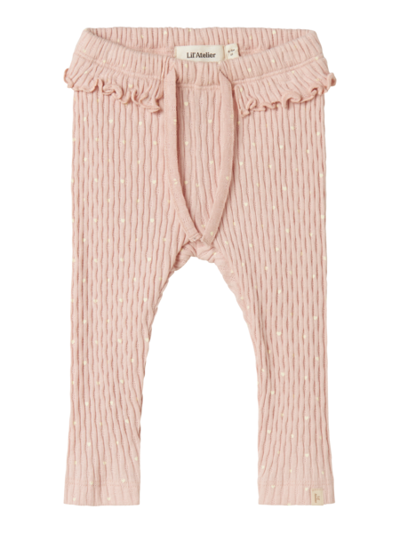 Lil' Atelier Baby FIDUCIA SLIM LEGGING - Peach Whip