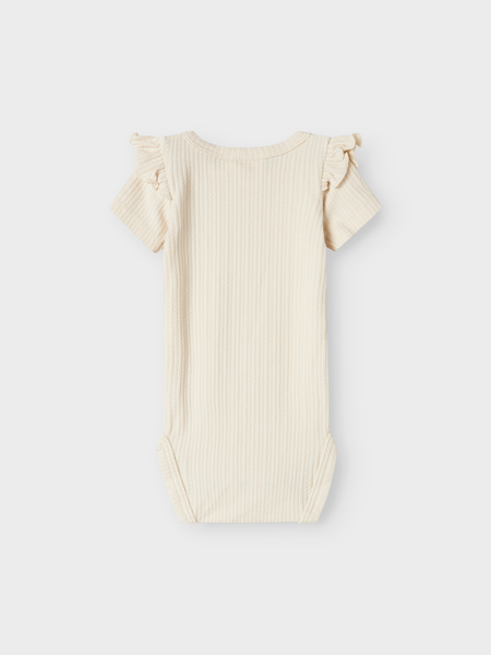 Lil' Atelier Baby FLEURA SS SLIM BODY - Turtledove