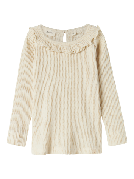 Lil' Atelier Mini FIDUCIA LS SLIM TOP - Turtledove