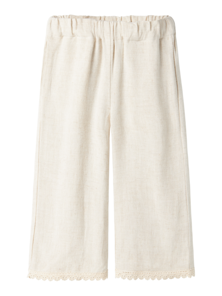 Lil' Atelier Mini FRIGG CROPPED PANT - Pumice Stone